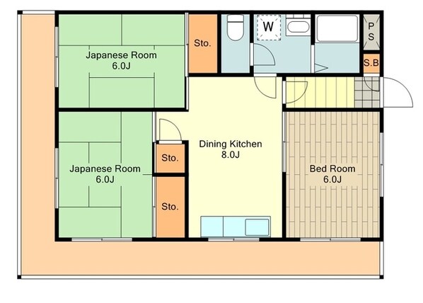 西国分寺山本ビルディングの物件間取画像